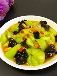 瑶柱木瓜炒丝瓜