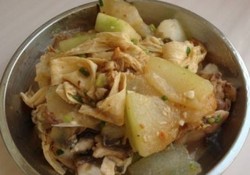 冬瓜腐竹烧鱼