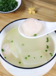 冬瓜鱼丸汤