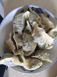 荠菜馅儿饺子