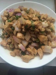 小炒鸡胸肉