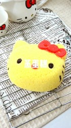 kitty卡通蒸蛋糕