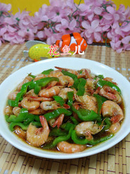 尖椒炒海虾