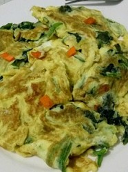 菠菜炒鸡蛋