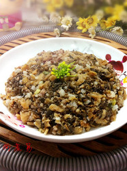 梅菜蒸肉末