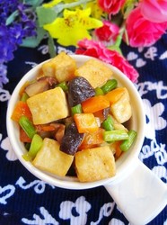 三丁烧豆腐