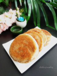 葱香褐麦发面饼