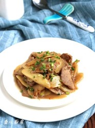 嫩姜炒肉片