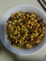 炒黄豆