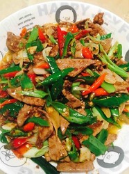 酸辣猪肝