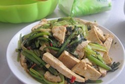 油菜豆腐