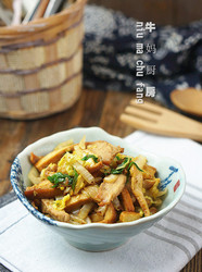 豆干白菜小炒