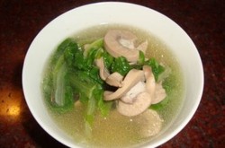 猪腰白菜汤