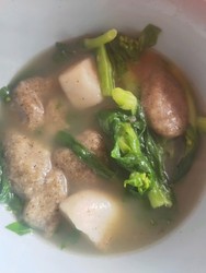 青菜下糯米巴巴