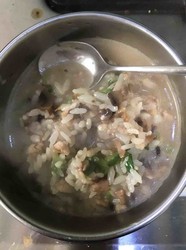 口蘑里脊烩饭