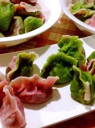 水饺之彩色水饺