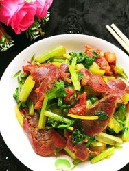 炒卤牛肉