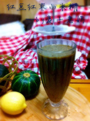 红豆红枣小米糊