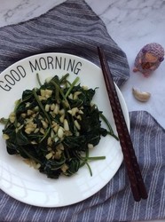 蒜香番薯叶
