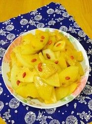 清炒木瓜