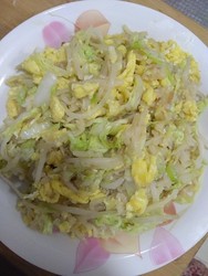 家常素炒饼