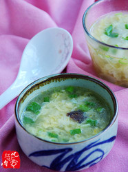 松茸鸡蛋汤