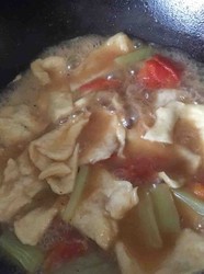 面皮番茄汤