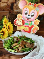 炒蒜苔
