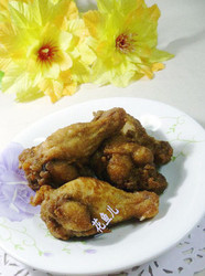 油炸麻辣小鸡腿
