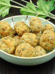 香辣烤肉丸子