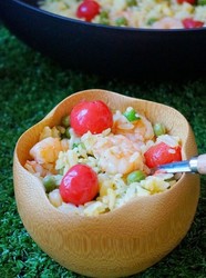 虾仁蛋炒饭