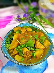土豆鸡肉炖粉条