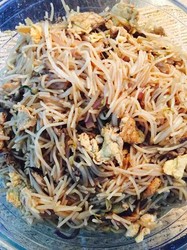 豆芽炒粉
