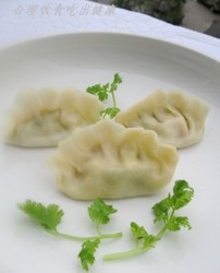 黄瓜虾仁馅饺子