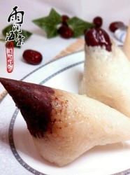 红枣豆沙粽