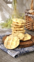 发面格子饼