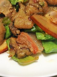 葛根粉炒腊肉