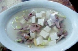 鸭胗豆腐汤