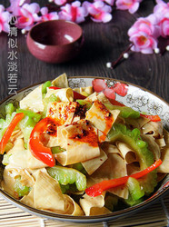 红油豆腐皮