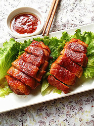 奥尔良煎鸭脯