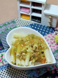 咖喱风味肉酱意面