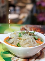 松茸白菜炖粉条