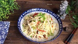茭白炒肉丝