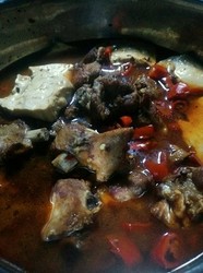 排骨炖豆腐