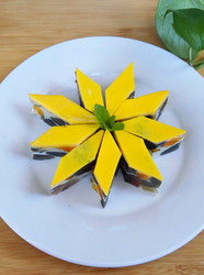 三色蒸蛋