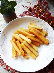 油炸土豆条---土豆泥版