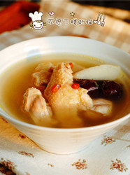 山药红枣土鸡汤
