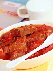 番茄炖牛肉