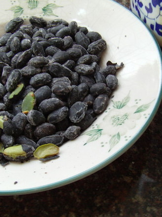 盐炒黑豆