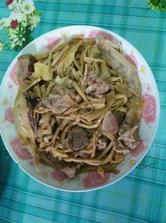 干笋焖鸭